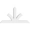 Ekena Millwork Richland Architectural Grade PVC Gable Bracket, 72"W x 39"H x 6"D x 6"F, 13/12 Pitch GBP072X39X0606RIC00 - alternate 2